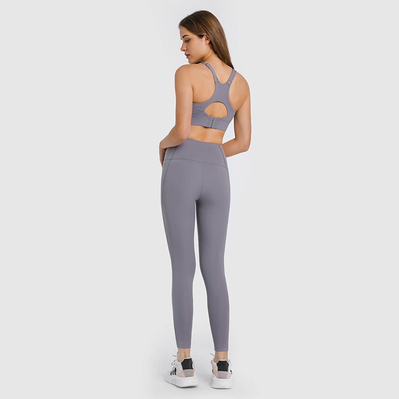 Xsunwing Custom LOGO Designer Adjustable Strap Sports Bra High Impact Fitness Activewear Yoga Wear Workout Gym Crop Tops WDQ175