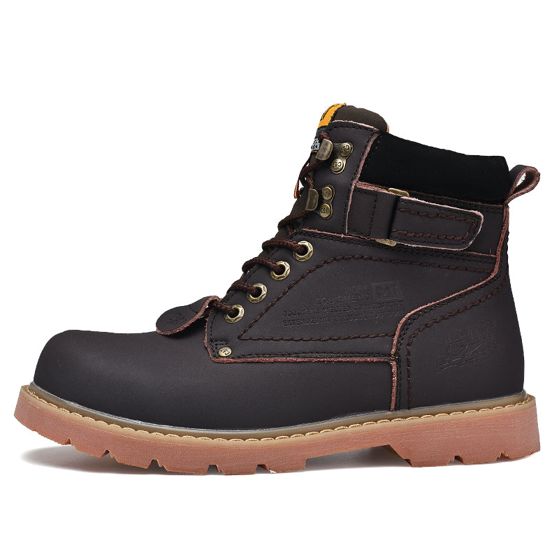 2023 Hot Selling Men's Women's Martin Boots High-Top Waterproof Hiking Shoes Thermal Winter Snow Boots Wear-Resistant Work Boot