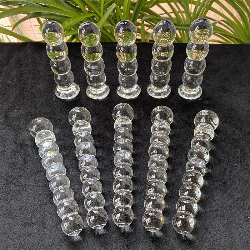 Hot Sale Handheld Personal Care Best Glass Game Toy Wand Massager Anal Plugs for Men and Women