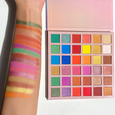 Color Makeup Unique Eye Shadow Matte Shimmer Palette Eyeshadow Palette Private Label Makeup Wholesale - My Store
