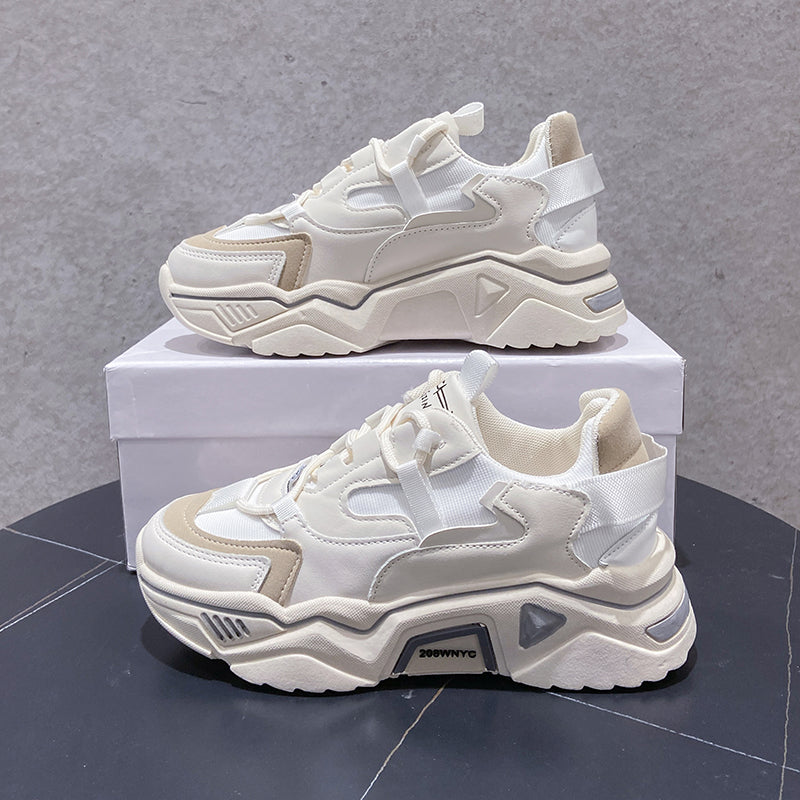 Women Sneakers 2025 Platform Chunky Casual Breathable Fashion Shoes Mesh Vulcanized Ladies Female Footwear Tenis Sneaker
