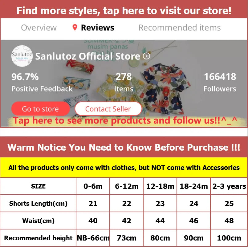 Sanlutoz Princess Baby Girls Bodysuits Cotton Baby Girl Clothing for Newborn Cute Summer Baby Bodysuit