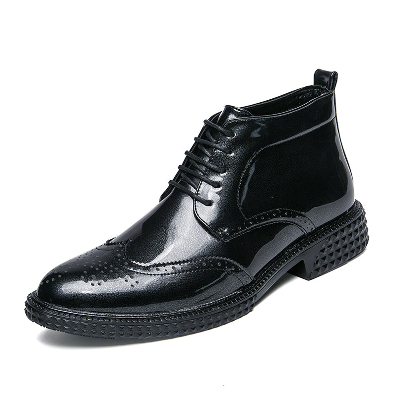 Latest Style Bullock Dress Shoes Breathable and Comfortable Genuine Leather Shoe for Men