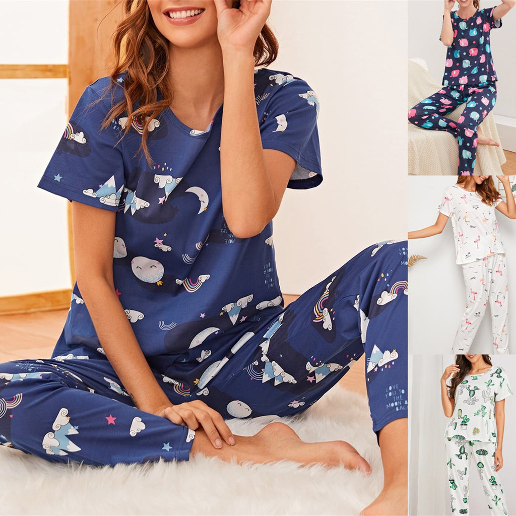 2021 New Satin Pajamas Sexy Lingerie Sleepwear Nightwear Designer Pajama Sets for Women