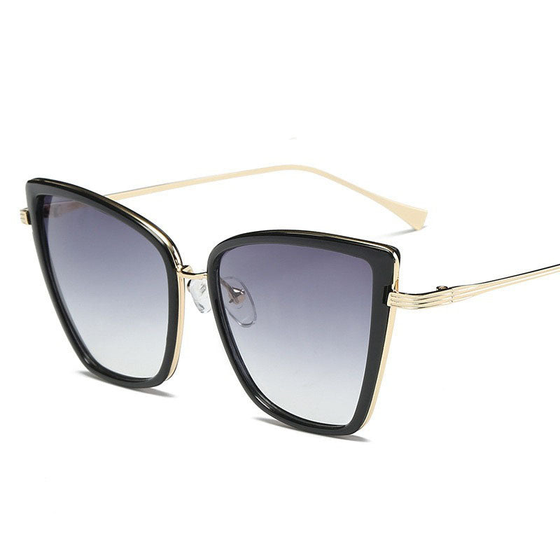 Fashion Cateye Vintage Metal Design Your Own Sunglasses Cat Eye Glasses Mirror Retro Sunglass Design Sunglasses for Women