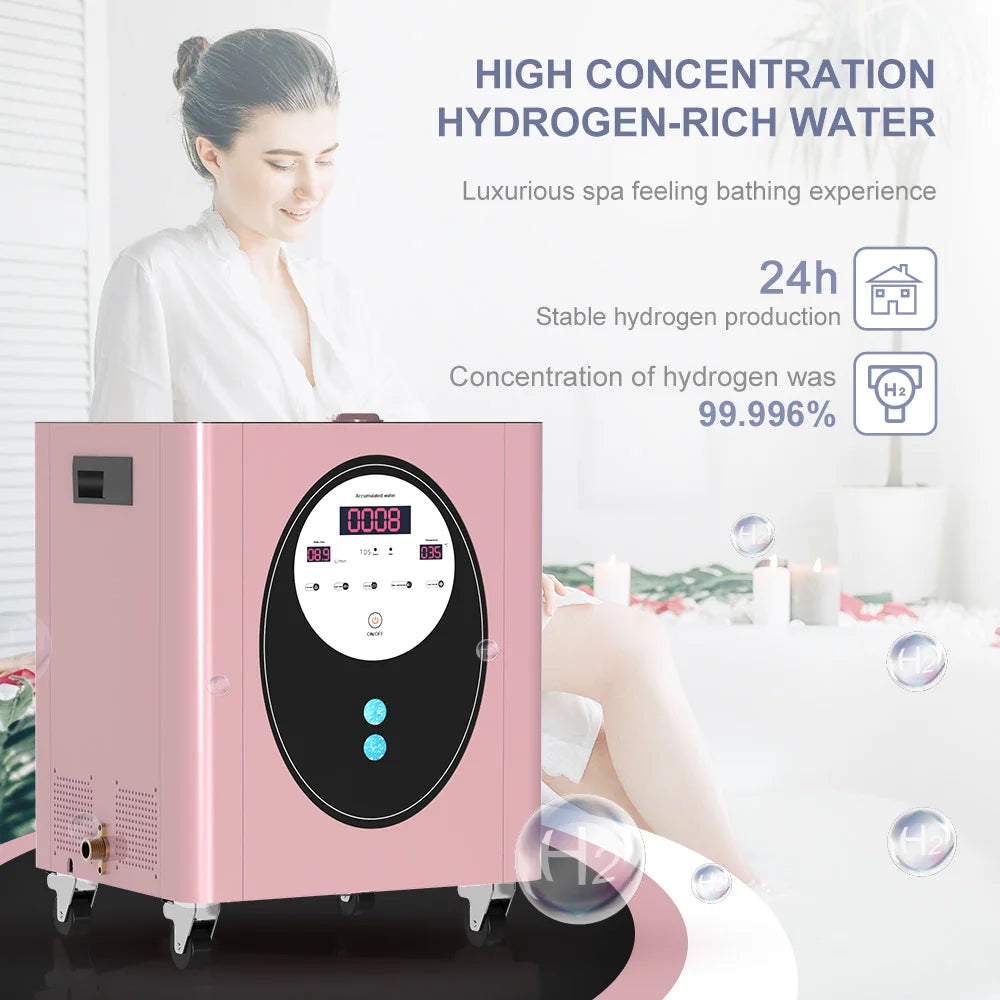 Suyzeko OEM/ODM Molecule Hydrogen Water Maker Household Hydrogen Ion Detox Foot Bath for Health Care