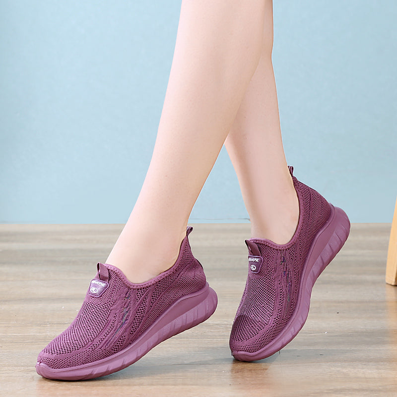 Stock Women's Womans Flat Sneaker Shoe Woman Sports Wholesale Prices  for  Sneakers Ladies Casual Custom  Shoes