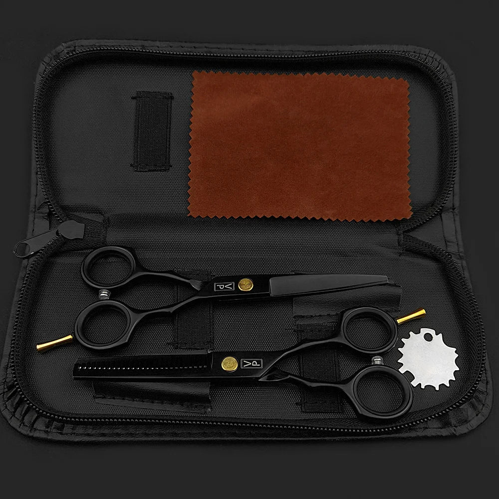 Hair Scissors 5.5'' Hair Scissors Professional Barber Scissors Hairdressing Scissors Hair Accessories Hairdresser's Scissor Set