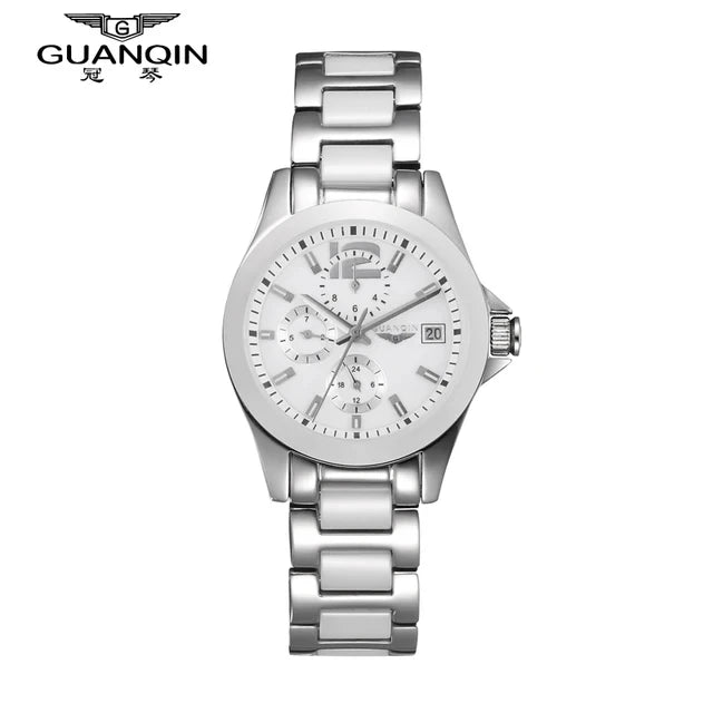 GUANQIN 50005 Women Watches Hardlex Mechanical Watch Luxury Women's Clock Waterproof Dress Girls Watches 2023