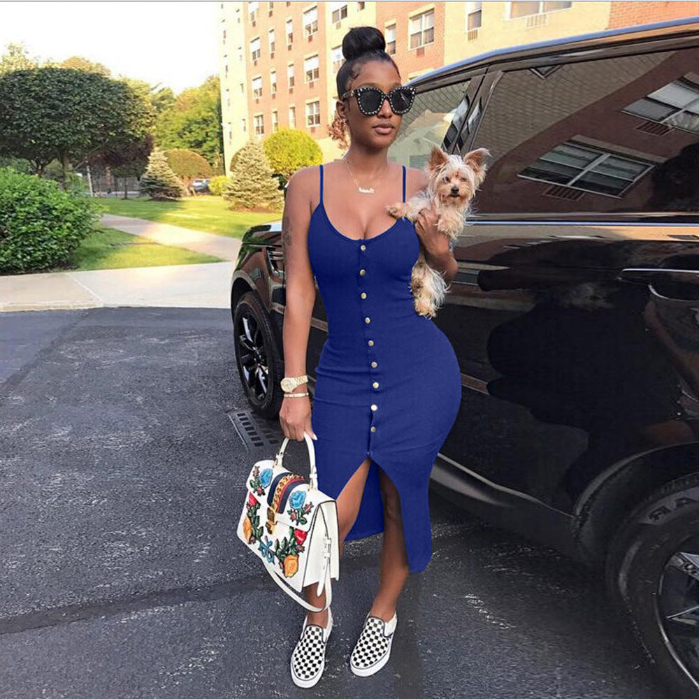 Woman Clothes Bodycon Dress Women Dresses  Long Solid Color Spring Casual Dresses Lady Women