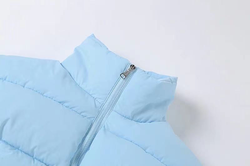 Fashion Black Bubble Coat Women's Cropped Jackets & Coats Warm Winter Clothes
