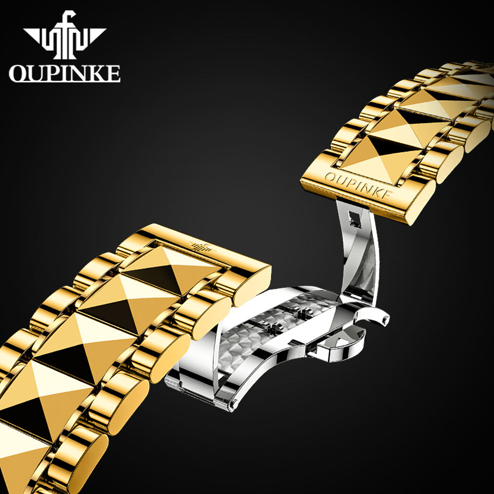Oupinke 3186 Luxury Brand Watches Men Automatic Mechanical Watch Waterproof Wrist Watches for Man