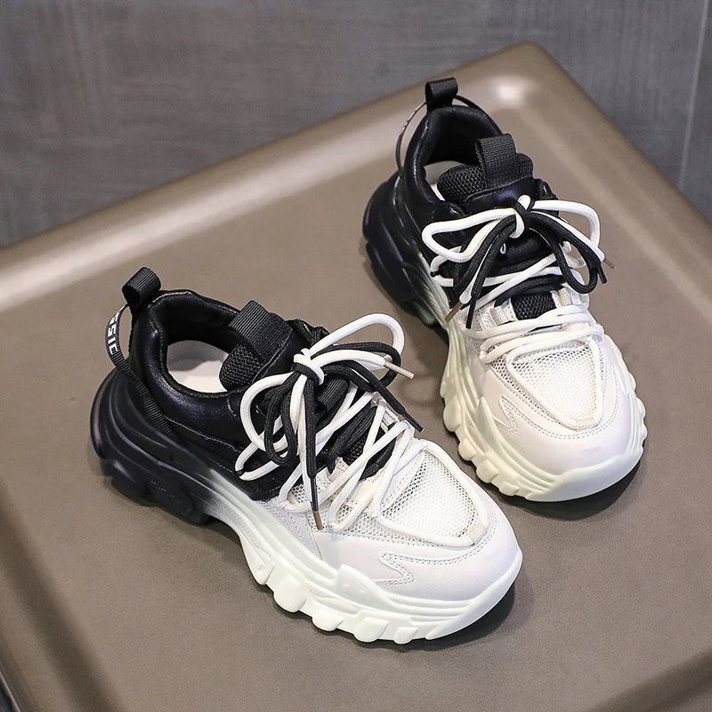 Summer Women's Shoes  Ladies Shoes Platform Woman Vulcanize Casual Comfort Sneaker Chunky Sneakers