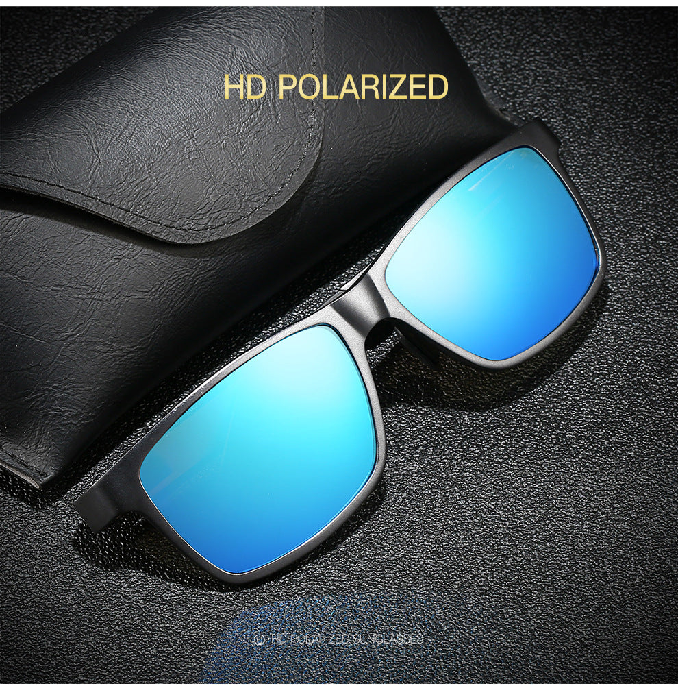 Men Aluminum Magnesium Top Quality Sunglasses Carbon Fiber Sun Glasses Luxury Polarized Sunglass, Sunglasses Sunray/