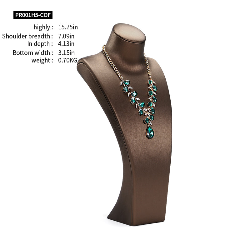 Mannequin Neck Jewellery Hanging Shelf Standing Model Jewelry Storage Props Necklace Display Jewelry Bust Forms