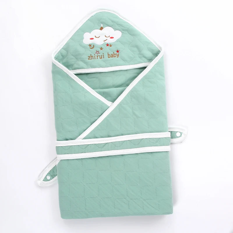 Factory Custom Baby Swaddle Blanket Clouds Baby Blanket Super Soft Muslin Baby Swaddle Blanket Durable