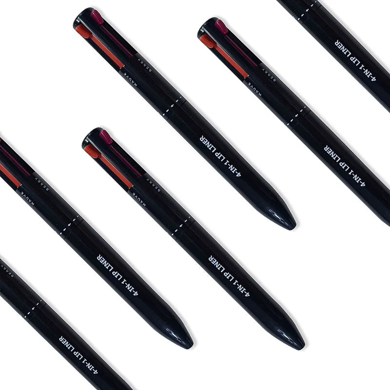 SENKA Private Label 4IN1 Makeup Pen 4 Refills Makeup Lip Liner Lpiz De Maquillaje 4 en 1 Touch Up 4 in 1 Makeup Pen - My Store