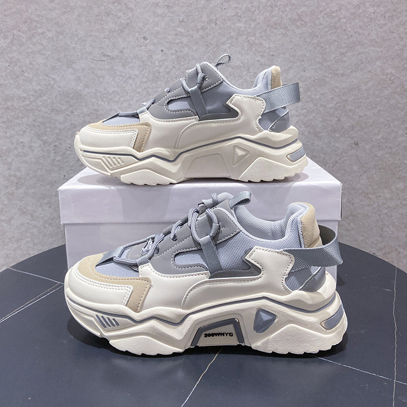 Women Sneakers 2025 Platform Chunky Casual Breathable Fashion Shoes Mesh Vulcanized Ladies Female Footwear Tenis Sneaker