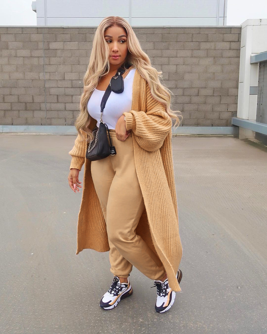 Casual Winter Womens Fashion Coats Elegant Long Cardigan Sweater Coat for Women