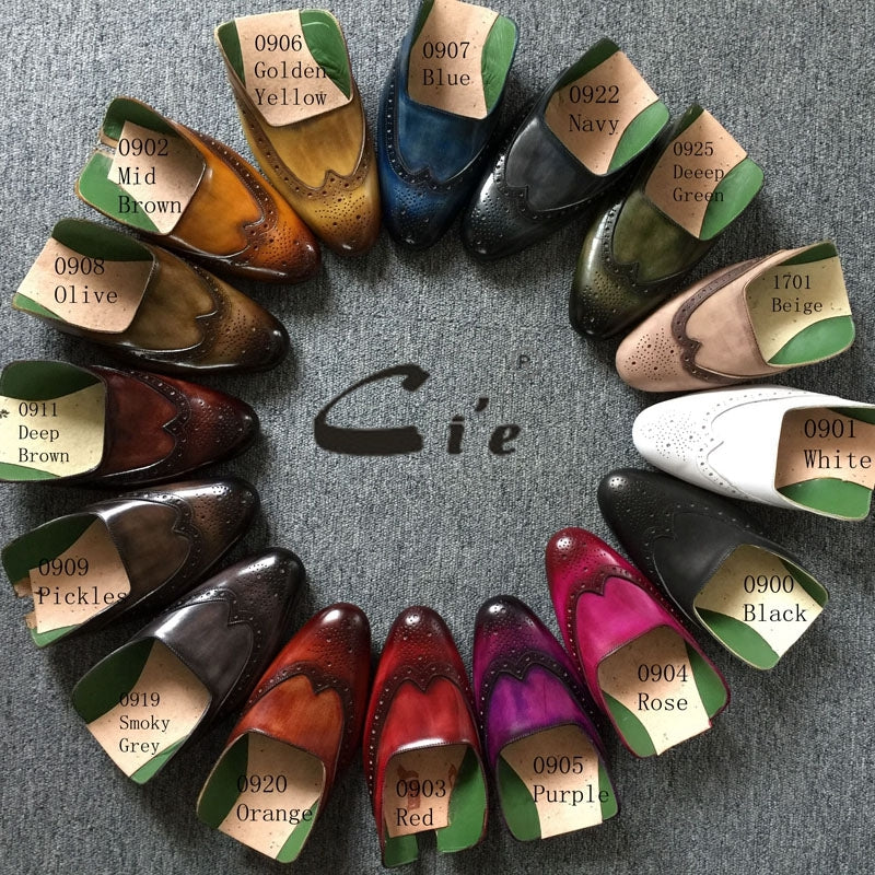 Cie A01 Wholesale Full Grain Calf Leather Lacing-Up Boots Men's Dress Boot
