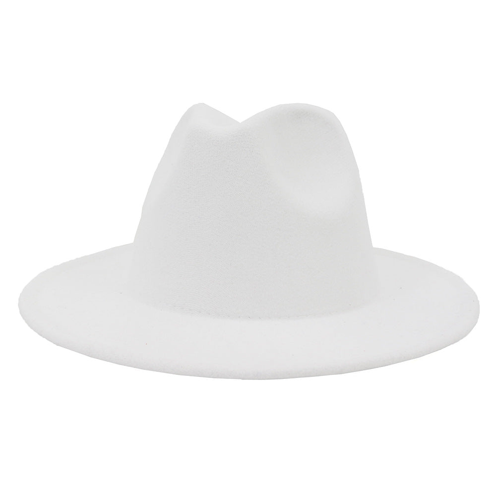 High Quality Children Jazz Fedora Hat Solid Fedora Hats for Kids