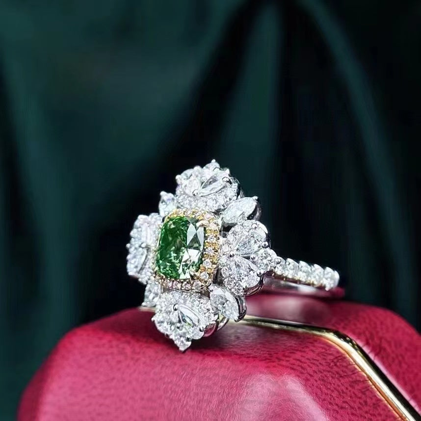 SGARIT Custom Fine Jewelry Factory Women 14k  Solid Gold Jewellery VVS Moissanite Diamond Rings