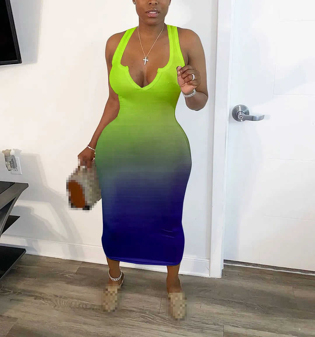Dress Women Dresses Sexy Long Dress Summer Clothes for Women Dresses V-Neck Sexy Wholesale Dropshipping