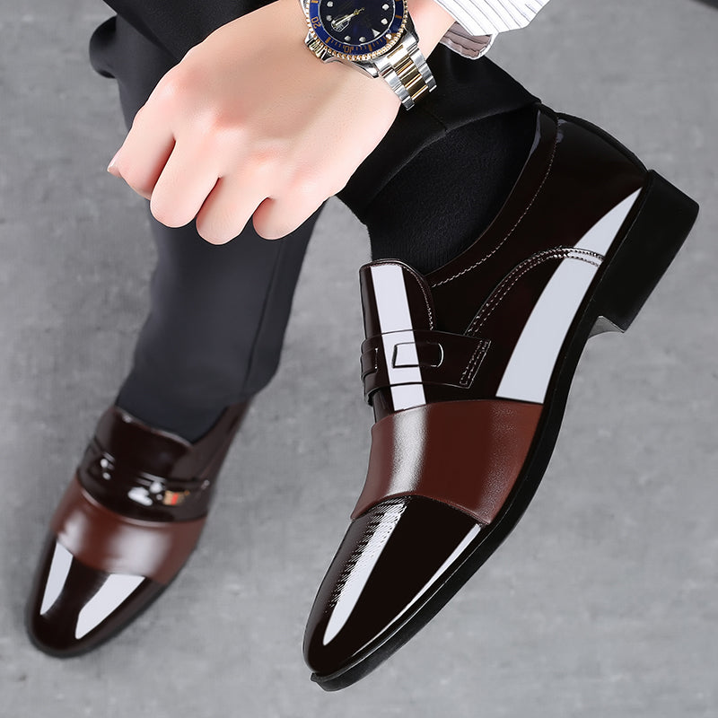 New Item Comfortable Shiny Men Leather Shoes Man Office Shoes Shoes