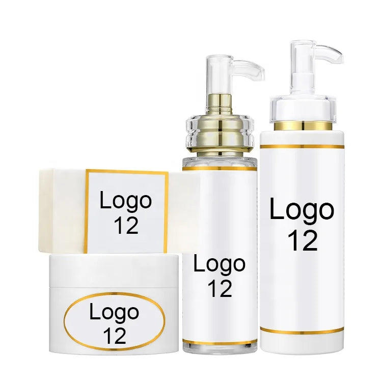 Ailke Private Label Luxury Organic Vitamin C Body Lotion Care Products Whitening Face Cream Skin Care Set