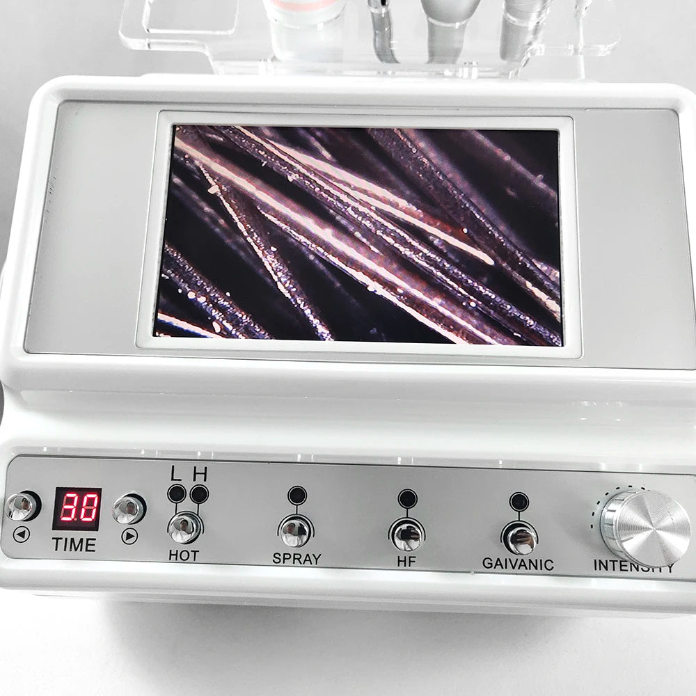 Portable Professional 5 in 1 Hair Scalp Analyzer Growth Machine Hair Care Treatment Regrowth Machine