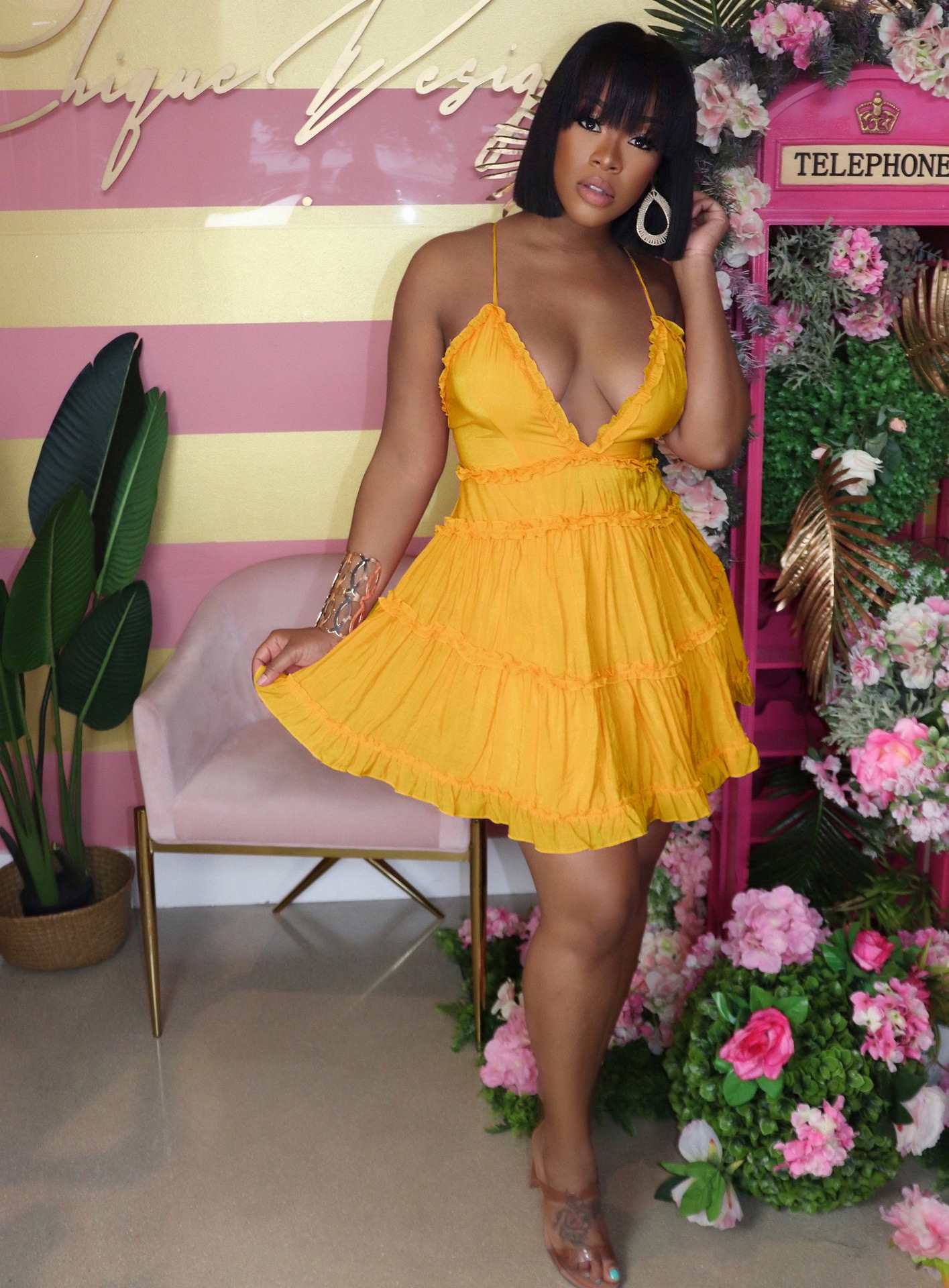 Neck Dress Summer Dresses Women Sexy White Dresses for Woman