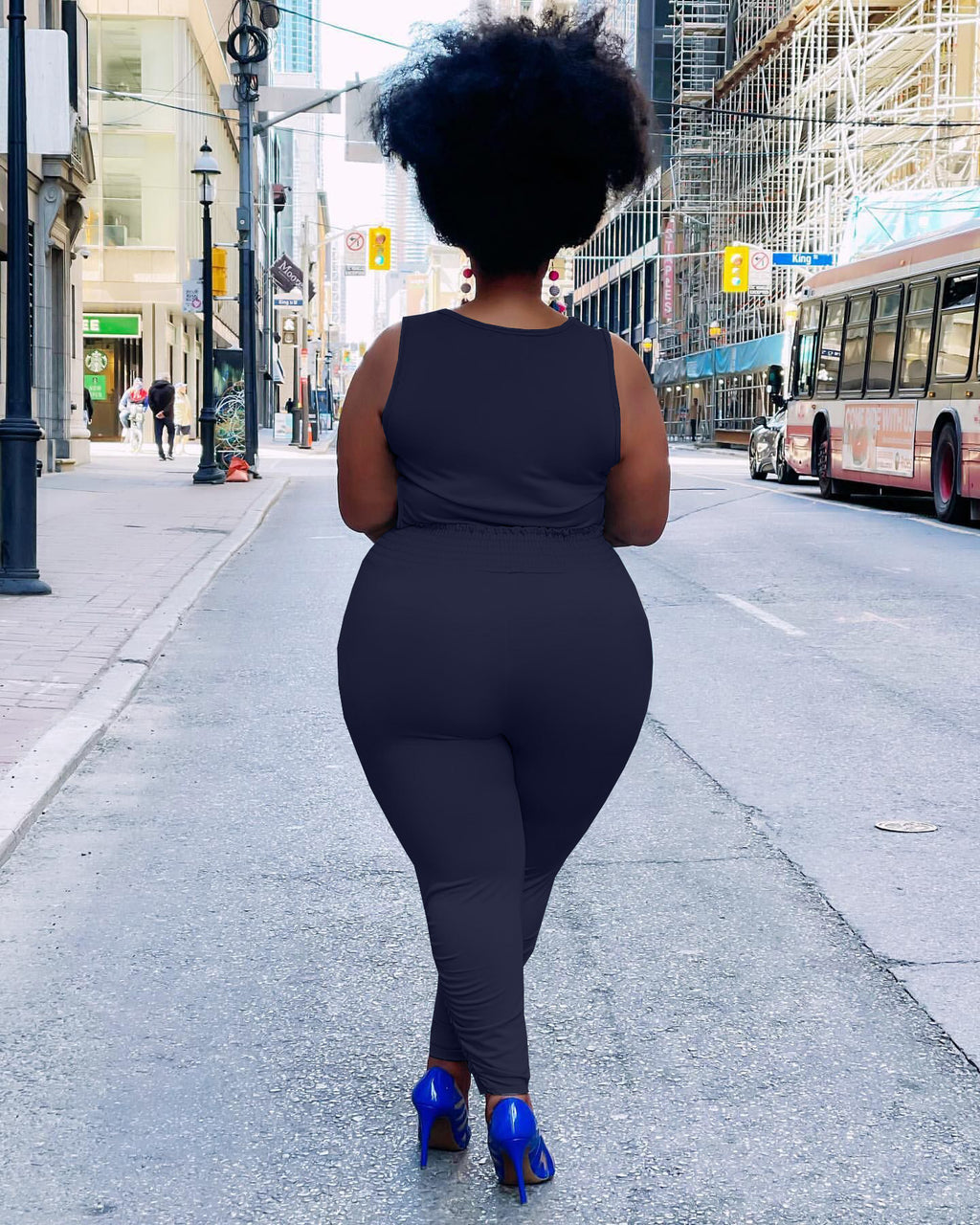 2021 New Arrival Fitness Activewear Workout Jogger 2 Piece Pants Set Plus Size Women Clothing Two Piece Set