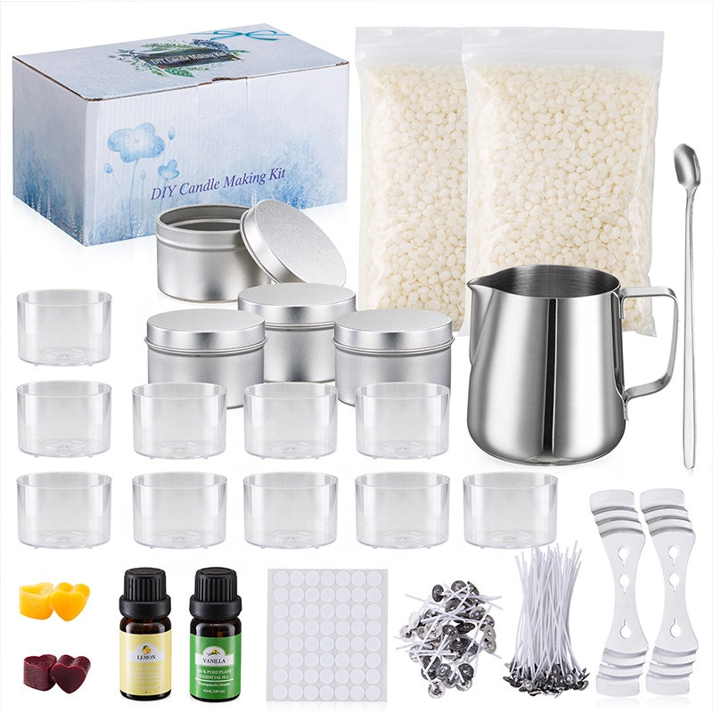 Complete Candle Making Kit Diy Scented Soy Wax Candles Making Kit Supplies In