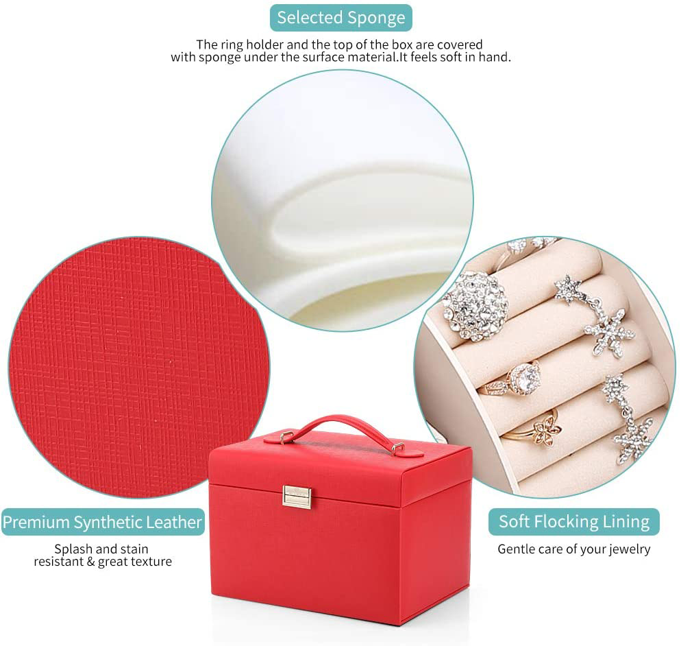 Custom Jewelry Packaging Jewelry Case Organizer Boxs