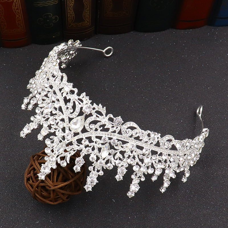 Women Crystal Crowns Tiara Headbands Wedding Hair Accessories Crown Bridal Tiaras Crowns Hairbands Hair Jewelry Hair Ornaments