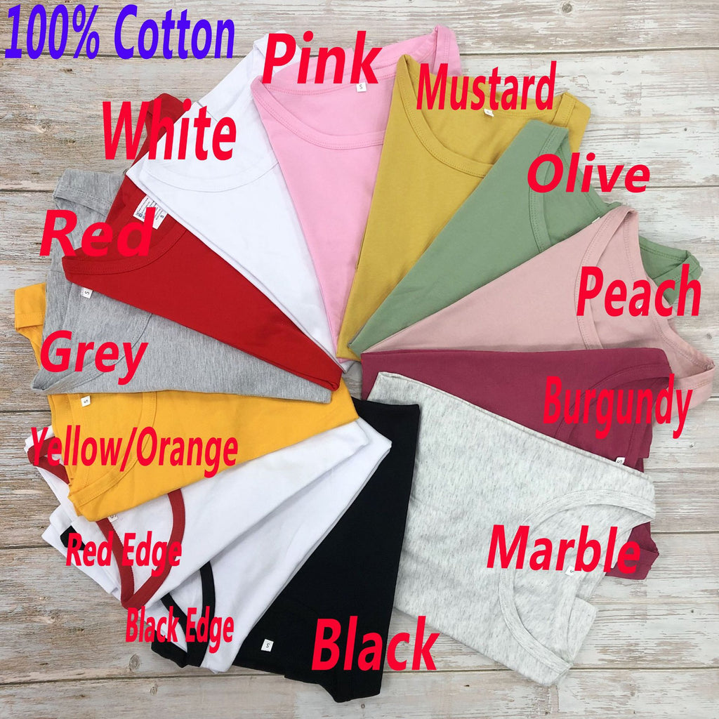 100% Cotton T-Shirt Girl Bachelorette Party Bride Squad T-Shirts