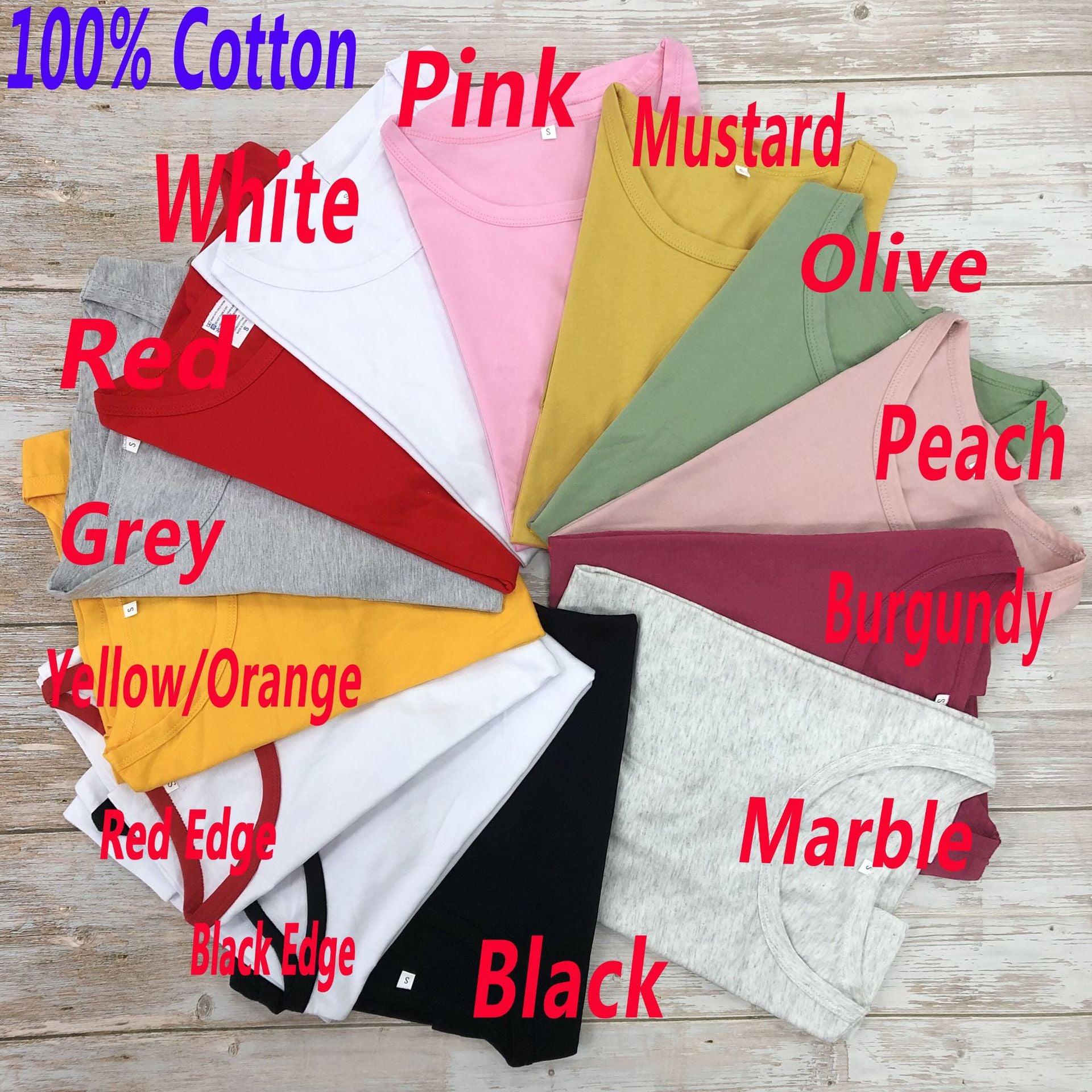 100% Cotton T-Shirt Girl Bachelorette Party Bride Squad T-Shirts