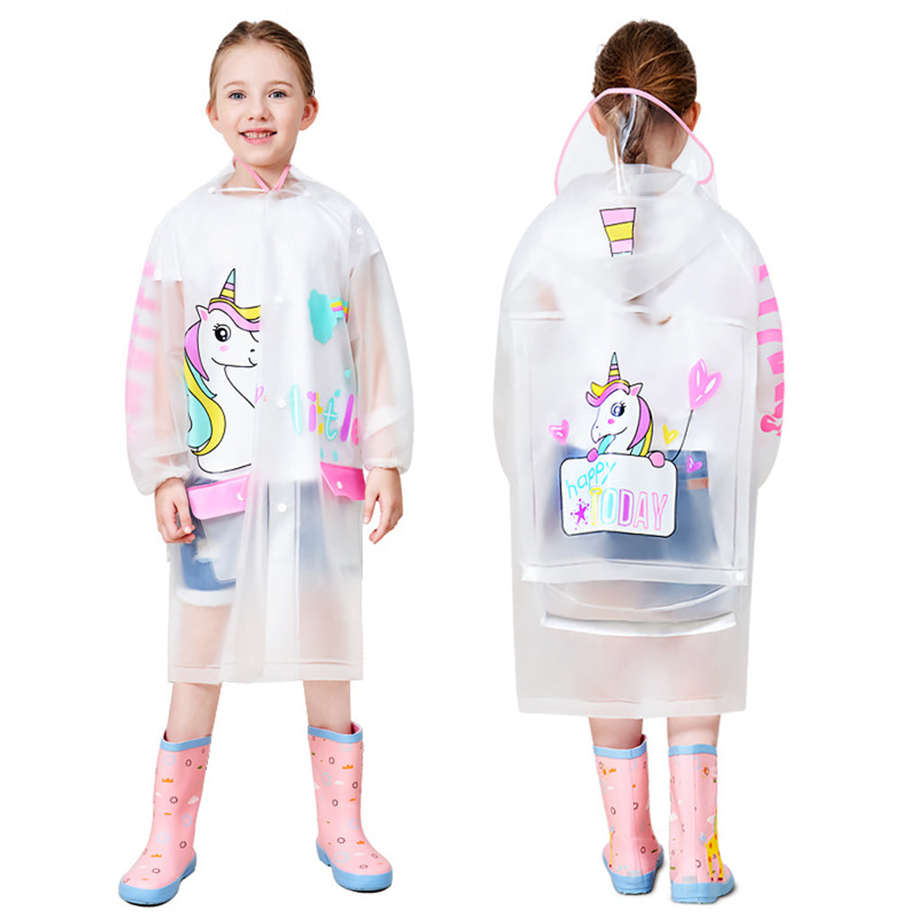 Best Selling Durable Unicorn Rain Coat Kids Kids Rain Coat Animals Kids Thick Rain Coats