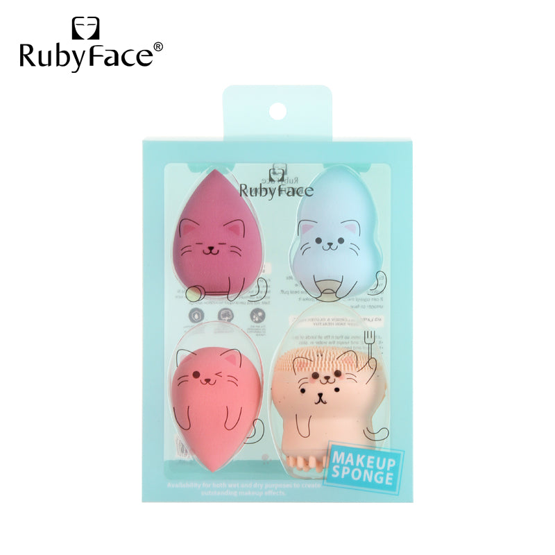 Gift Box Latex Free Makeup Sponge Blender Egg Makeup Powder Puff Beauty Cosmetics Puff Makeup Egg - My Store