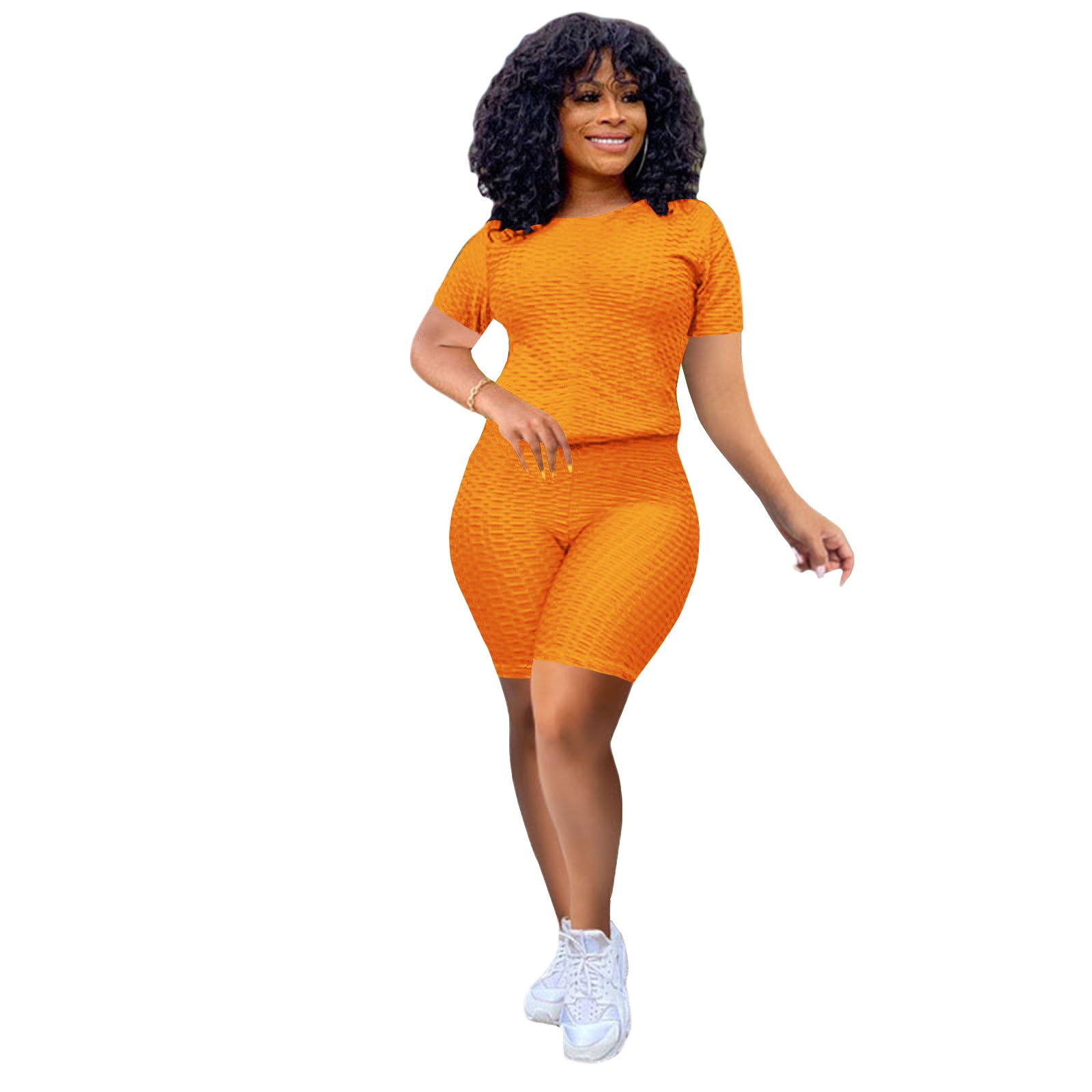 LW -  4204  New Arrival Summer Activewear Set  Butt Lift Purple Yoga Set Fitness Women Activewear