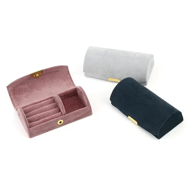 Velvet Travel Portable Jewelry Box Jewelry Storage Box