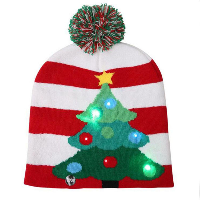 2025 Wholesale China Factory Knitted Beanie Hat Christmas Beanie Hats