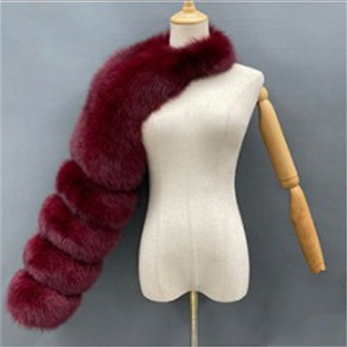 D0478-Womens Coat High Fashion Plaid Faux Fur Collar Women's Jackets Coats Winter Coats for Ladies Women
