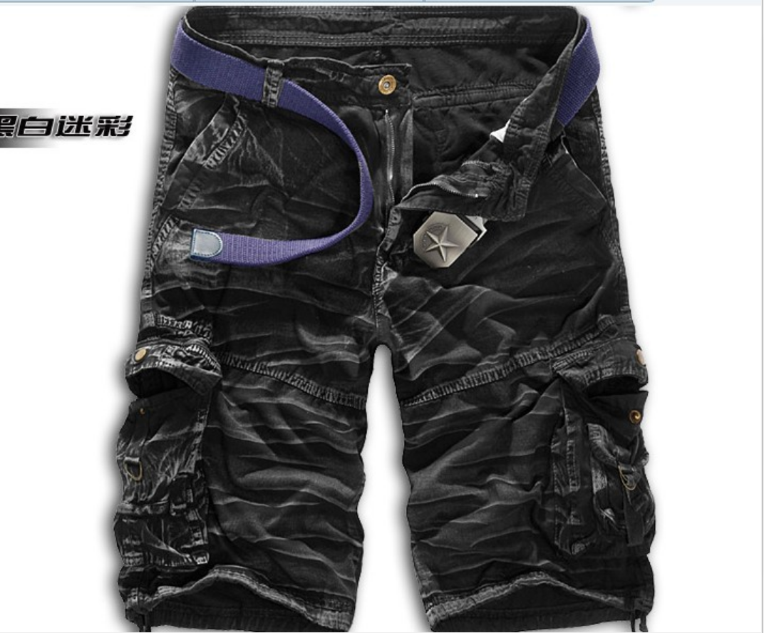 Cargo Shorts Men Cool Camouflage Summer Hot Sale Cotton Casual Men Short Pants Brand Clothing Comfortable Pant