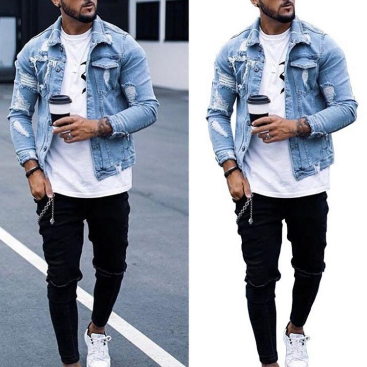 Coat Classic Jacket Jackets for Men Zipper Autumn Coats Men's Jeans