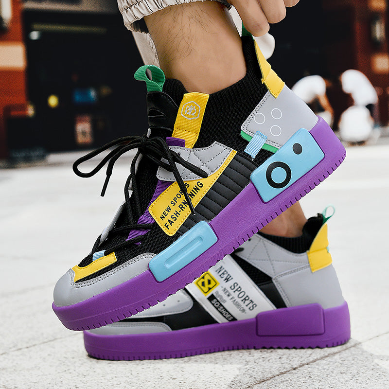 Custom Sneaker Manufacturer Walking Style Shoes Skateboarding  Shoes Other Trendy Casual Shoes White Sneakers