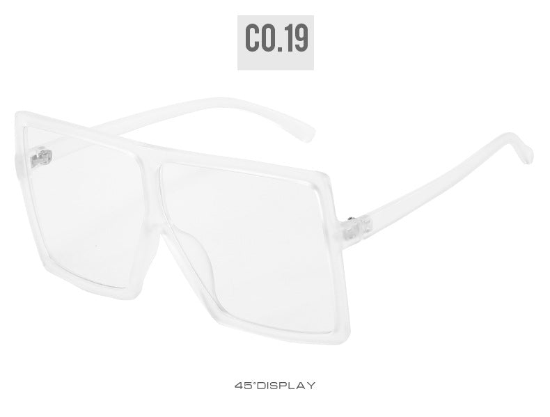 Sunglasses Lens Wholesale Oversized Square Sunglasses Big Frame Sunglasses Women