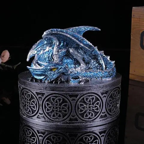 Jewelry Box Resin Dragon Crafts Jewlery Organizer Storage Jewelry Boxes and Packing