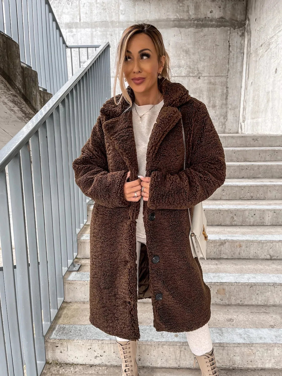 2025 Women's Coats Outside Wear Winter Thick Warm Korean Style Coat Woman's Long Coat for Women