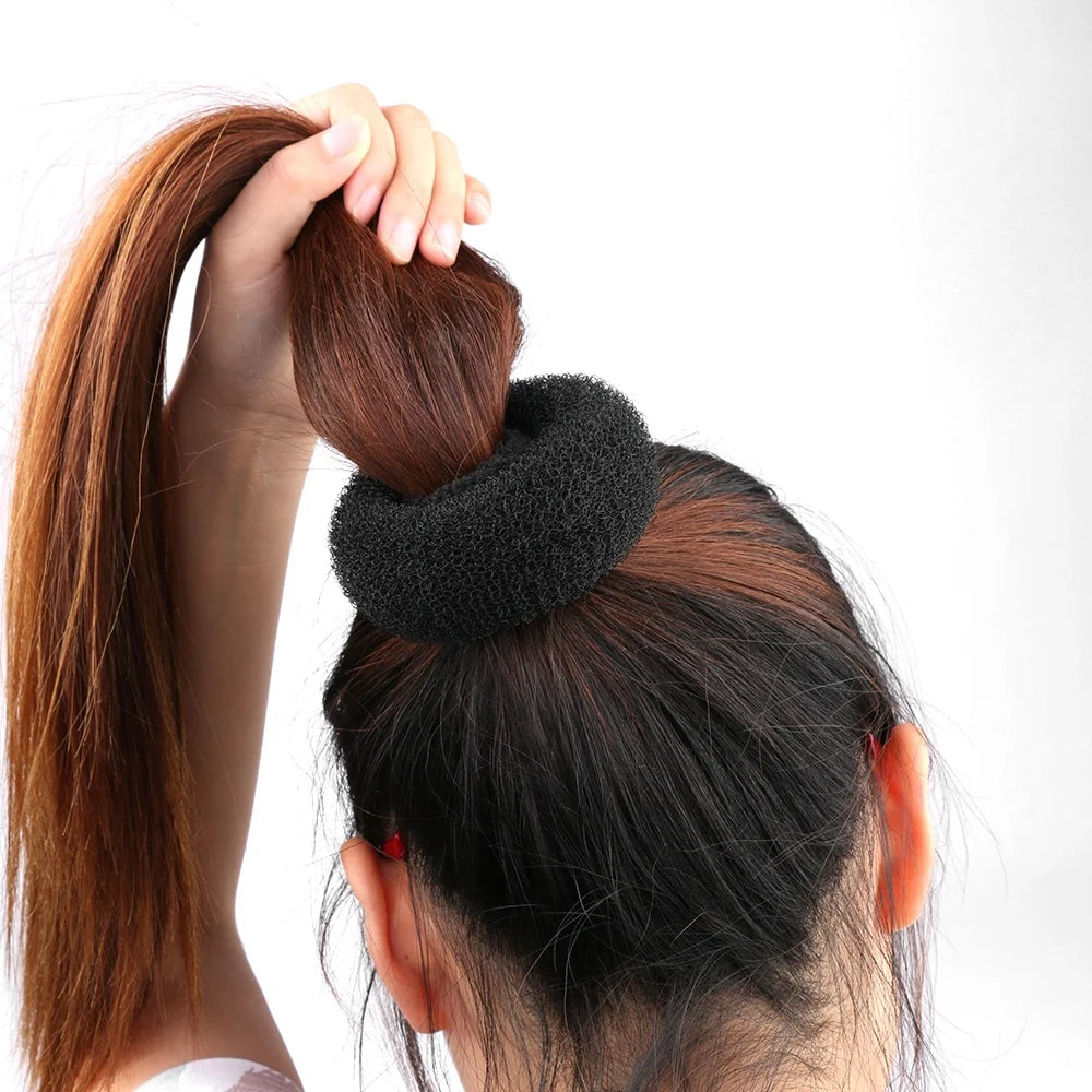 3Pcs Size S/M/L Women Lady Donut Hair Ring Bun Accessories Styling Tool Hair Accessories